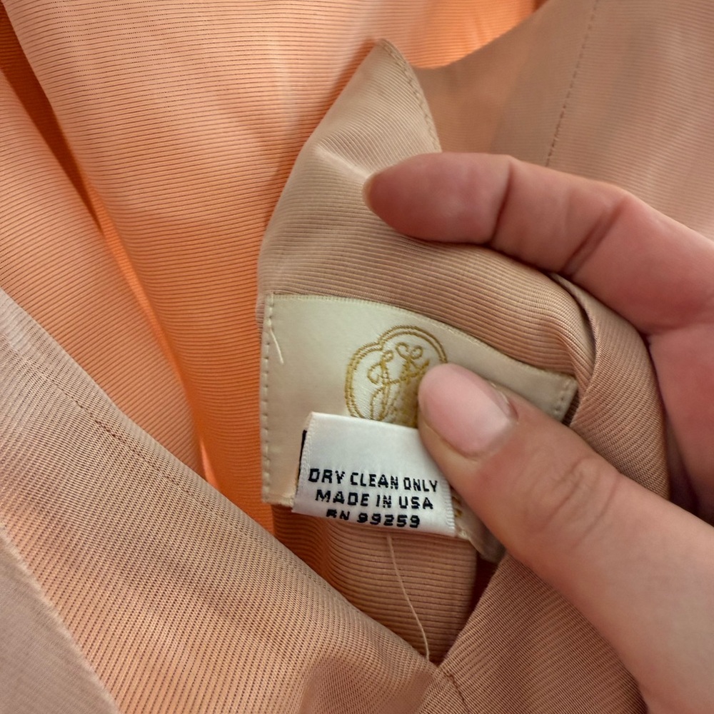 Vintage Vera Wang Gold Label Pink Gown - Picture 9 of 10